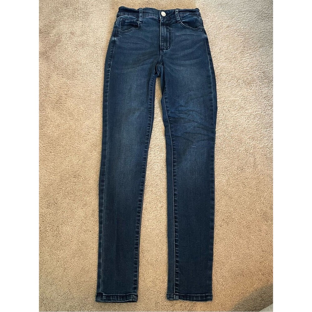 Garage Dark Wash High Rise Skinny Jeans | Size 00